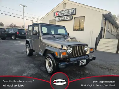 2003 JEEP WRANGLER SE SPORT UTILITY 2D