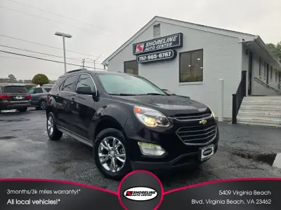 2017 CHEVROLET EQUINOX LT SPORT UTILITY 4D